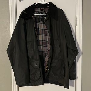 Barbour Men’s Bedale Wax Jacket 48. Flannel inside. Very warm.